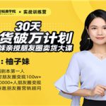 30天卖货破万计划训练营