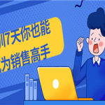 特训7天你也能成为销售高手