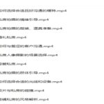 苍蝇和他的私房摄影摆姿课视频教程