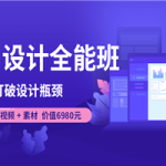 价值6980元的UI设计全能班 教学视频+素材