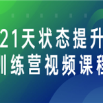 21天状态提升训练营视频课程