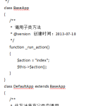 PHP学习 父类中调用子类的方法 中文_PHP教程